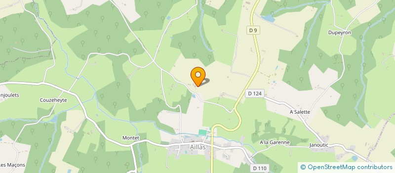 localisation de l'entreprise C.L.T.  AILLAS