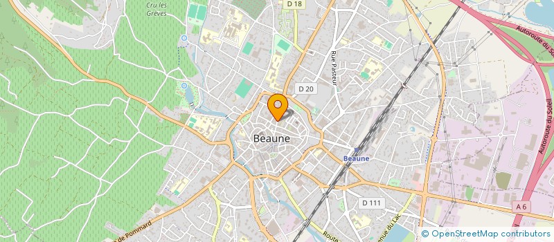 localisation de l'entreprise C.L.T. PRO à BEAUNE