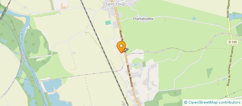 localisation de l'entreprise C.L.T.S  SAINT-LOUP