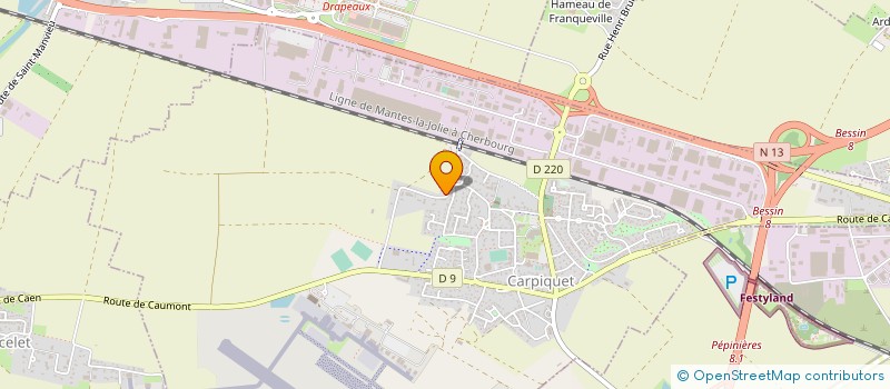 localisation de l'entreprise C.L TERRASSEMENT  SANNERVILLE