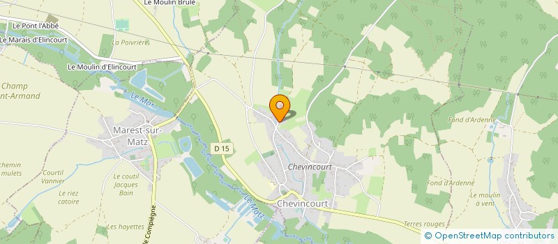 localisation de l'entreprise C LA CRISE à THOUROTTE