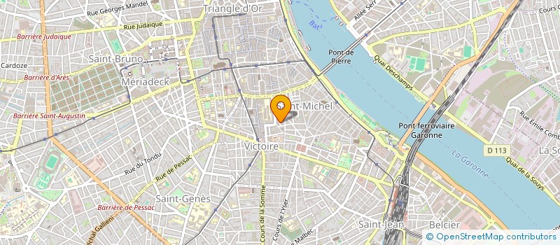 localisation de l'entreprise C LA FORET  BORDEAUX