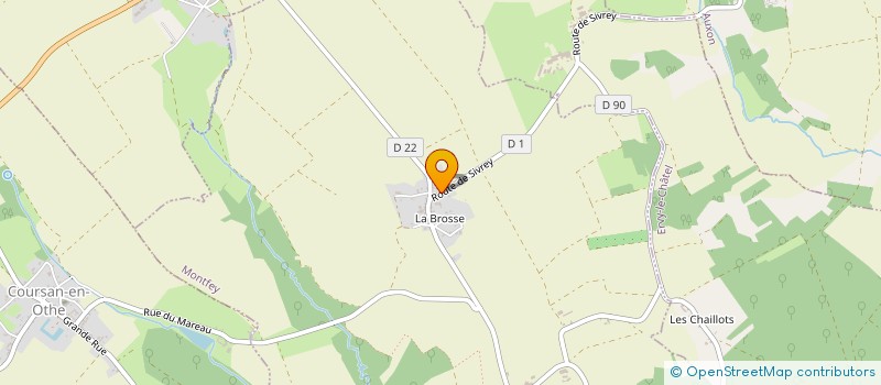 localisation de l'entreprise C'LACLEF  AUXON