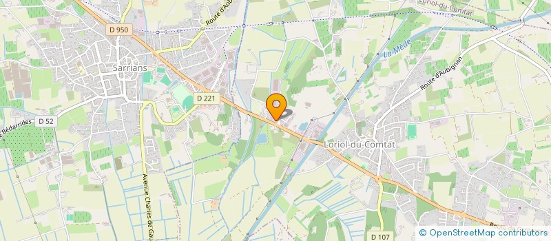 localisation de l'entreprise C ' LE SECRETARIAT  LORIOL-DU-COMTAT