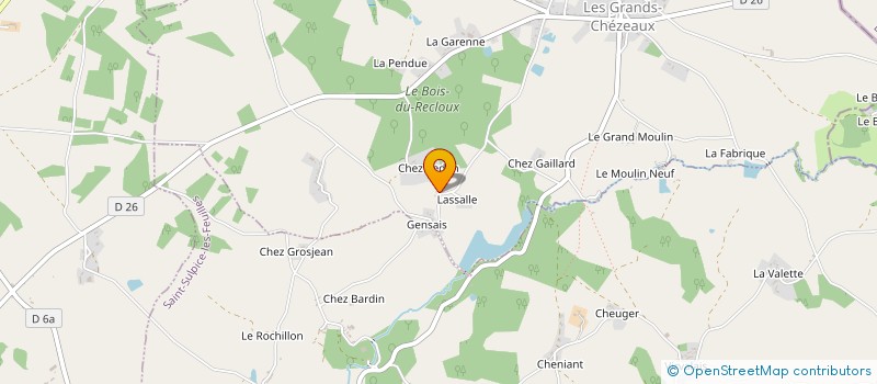 localisation de l'entreprise C. LINE HOLDING à LES GRANDS-CHEZEAUX