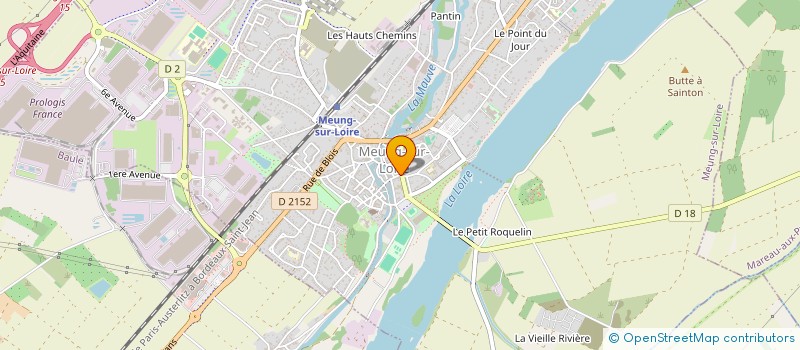 localisation de l'entreprise C.LO.IMMO à MEUNG-SUR-LOIRE