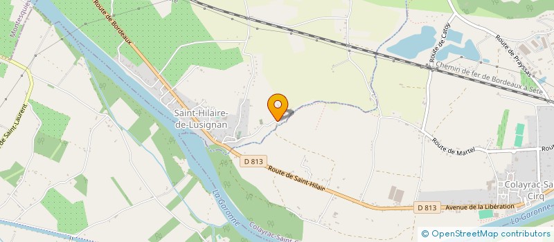 localisation de l'entreprise C-LOC  SAINT-HILAIRE-DE-LUSIGNAN