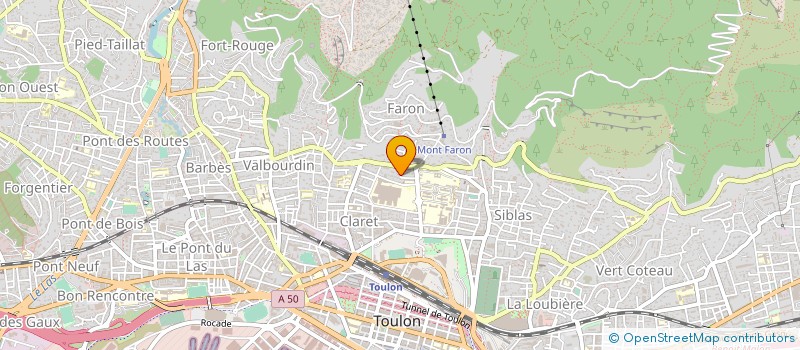localisation de l'entreprise C-LOGIK à TOULON