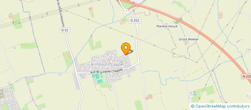 localisation de l'entreprise C LOGIQ  ARMBOUTS-CAPPEL