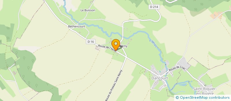 localisation de l'entreprise C&M  DANCOURT