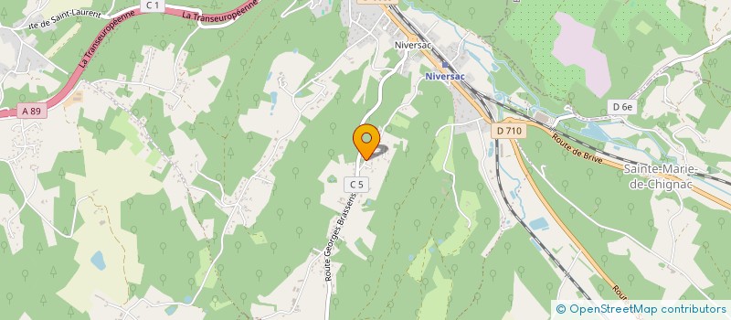 localisation de l'entreprise C.M.A.4  BOULAZAC ISLE MANOIRE