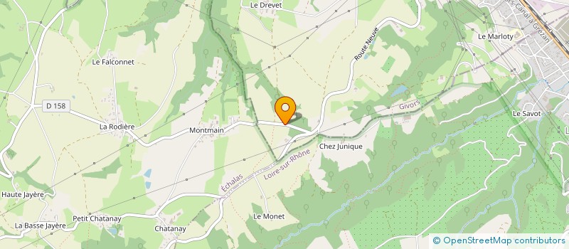 localisation de l'entreprise C M A  MONTAGNY