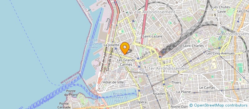 localisation de l'entreprise C.M.A  MARSEILLE