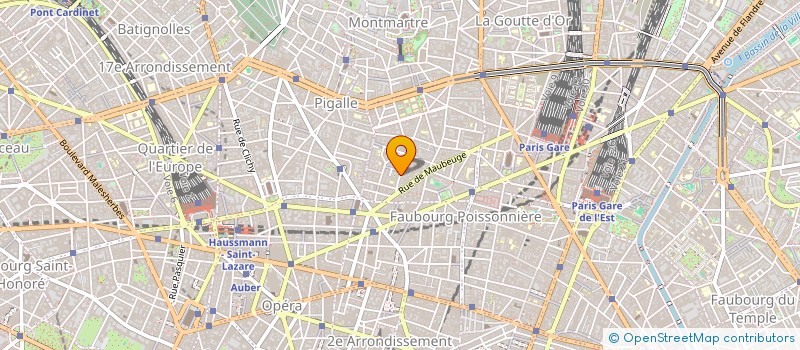 localisation de l'entreprise C.M.A.  PARIS