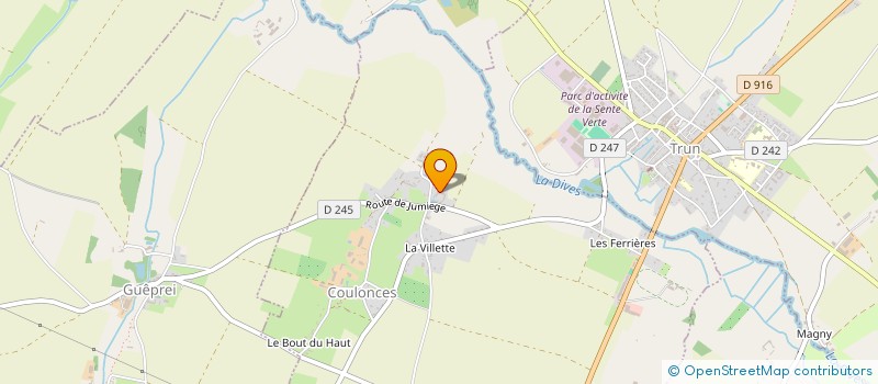localisation de l'entreprise C.M.A.  SAINT-GILLES