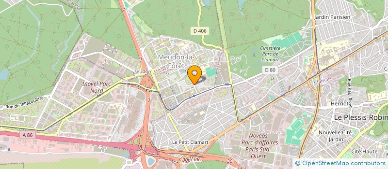 localisation de l'entreprise C.M.A.A. à MEUDON