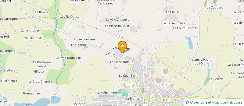 localisation de l'entreprise C.M.A. CONCEPTION-MAITRISE D'OEUVRE-ARCHITECTURE, STE EN LIQUIDATION  ROMILLE