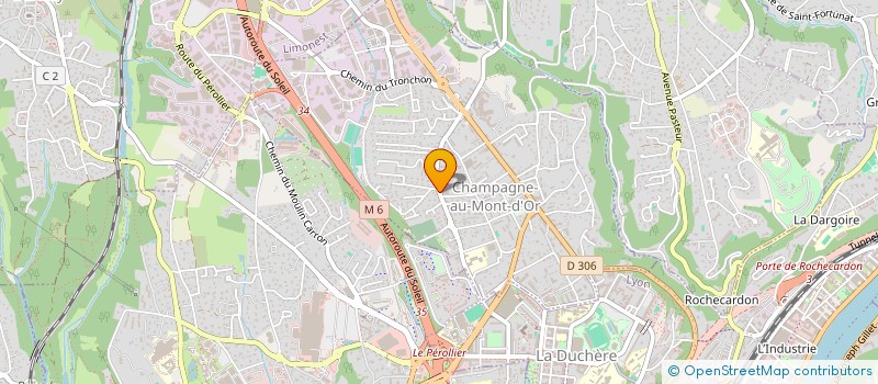 localisation de l'entreprise C.M.A.M  CHAMPAGNE-AU-MONT-D'OR