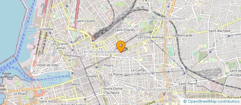 localisation de l'entreprise C M B à MARSEILLE