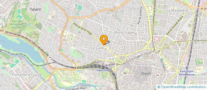 localisation de l'entreprise C M C à DIJON