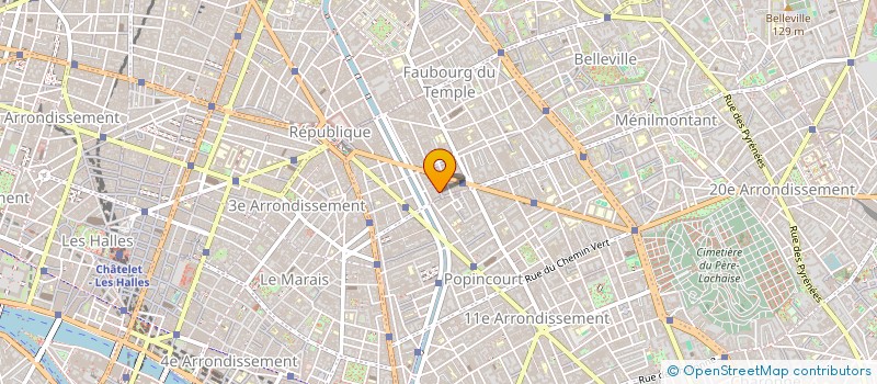 localisation de l'entreprise C.M.C. DIAS  PARIS