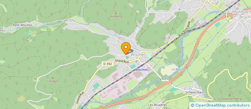 localisation de l'entreprise C.M.C. INVESTMENTS HOLDING  MUHLBACH-SUR-BRUCHE