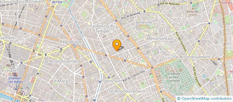 localisation de l'entreprise C.M. CORPORATION  PARIS