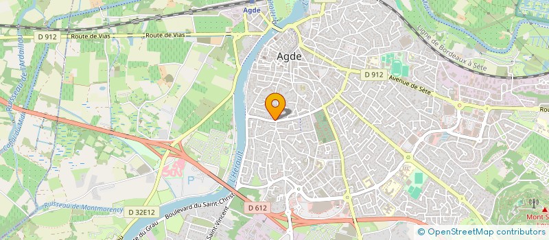 localisation de l'entreprise C M D M à AGDE