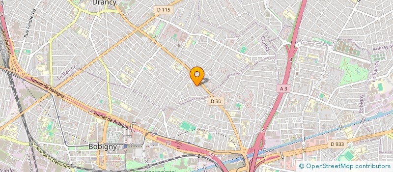 localisation de l'entreprise C.M.D. SERVICES  DRANCY