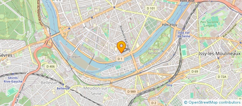 localisation de l'entreprise C M DECO à BOULOGNE-BILLANCOURT