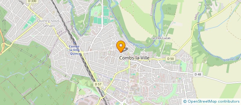 localisation de l'entreprise C M E  COMBS-LA-VILLE