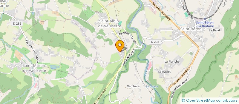 localisation de l'entreprise C.M.E PAYSAGE  SAINT-ALBIN-DE-VAULSERRE