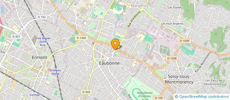 localisation de l'entreprise C.M.F. à EAUBONNE