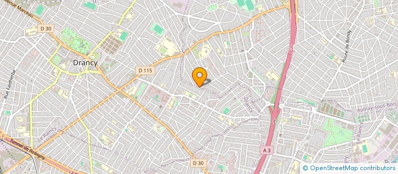 localisation de l'entreprise C M F  LE BLANC-MESNIL