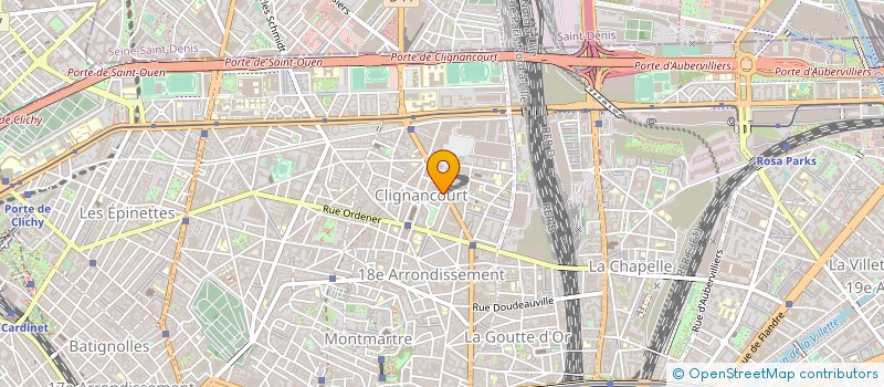 localisation de l'entreprise C.M.F.BAT  PARIS