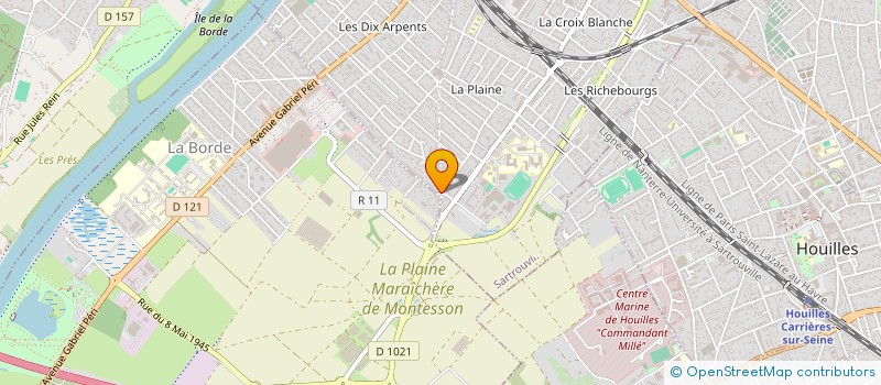 localisation de l'entreprise C.M.F.E. à SARTROUVILLE