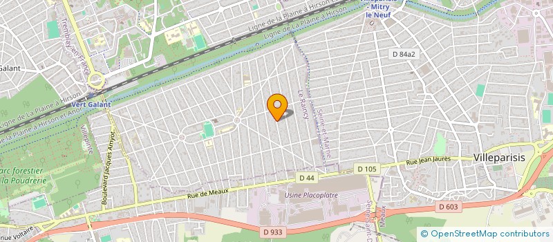 localisation de l'entreprise C.M.F PRESTIGES à TREMBLAY-EN-FRANCE