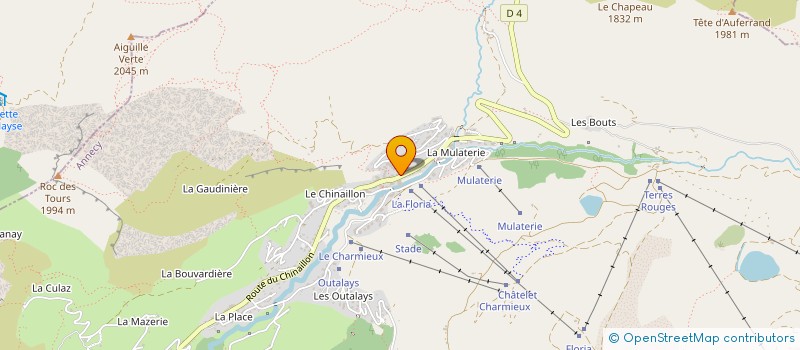 localisation de l'entreprise C.M.G. DEVELOPPEMENT  LE GRAND-BORNAND