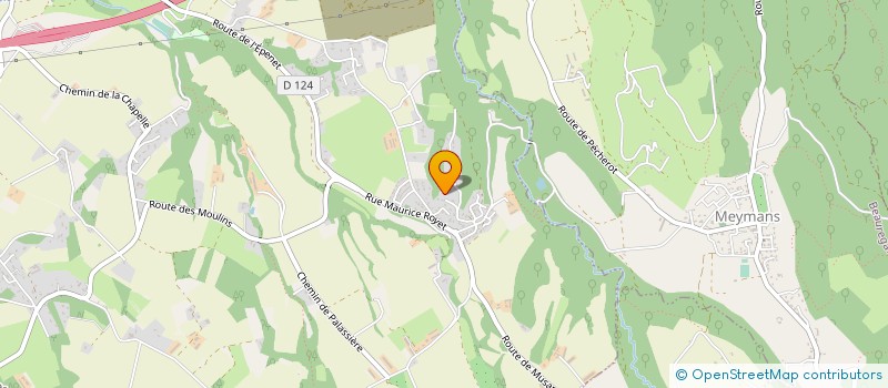 localisation de l'entreprise C.M. HYDROTECH  CHATUZANGE-LE-GOUBET