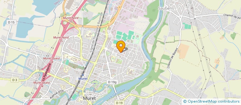 localisation de l'entreprise C M I à MURET