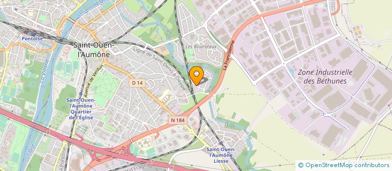 localisation de l'entreprise C.M.I DISTRIBUTION à SAINT-OUEN-L'AUMONE