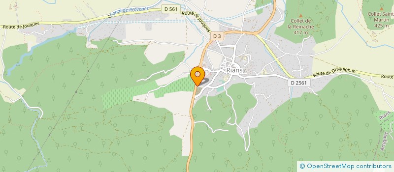 localisation de l'entreprise C M J C à SAINT-MAXIMIN-LA-SAINTE-BAUME
