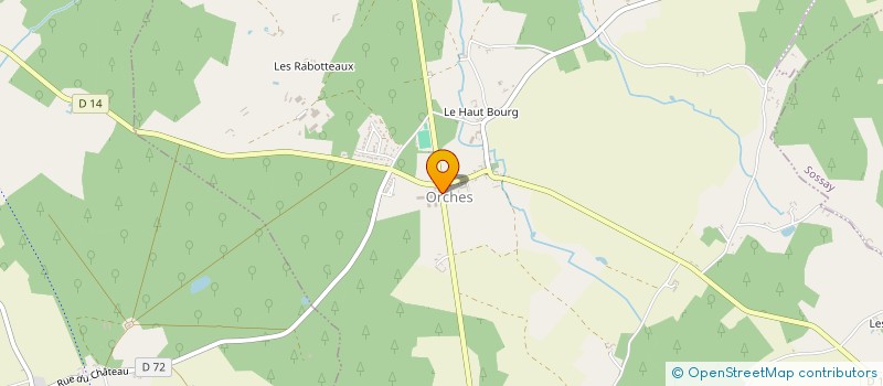 localisation de l'entreprise C.M.L  ORCHES