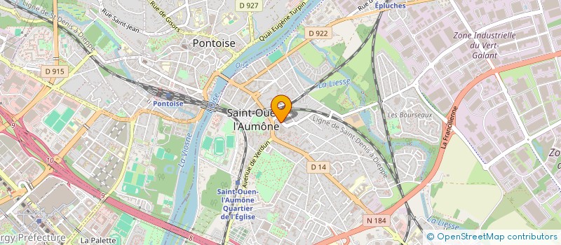 localisation de l'entreprise C.M.M RENOVATION à SAINT-OUEN-L'AUMONE