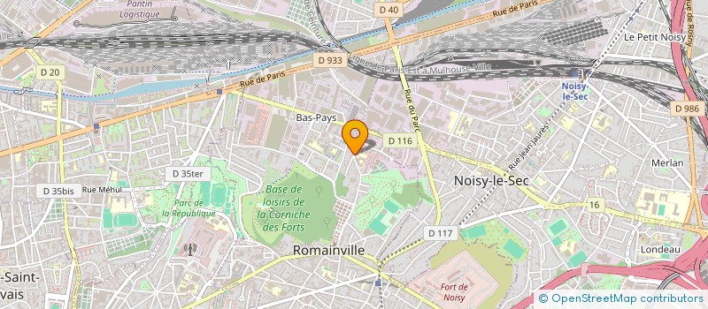 localisation de l'entreprise C.M.N. LIORA à ROMAINVILLE