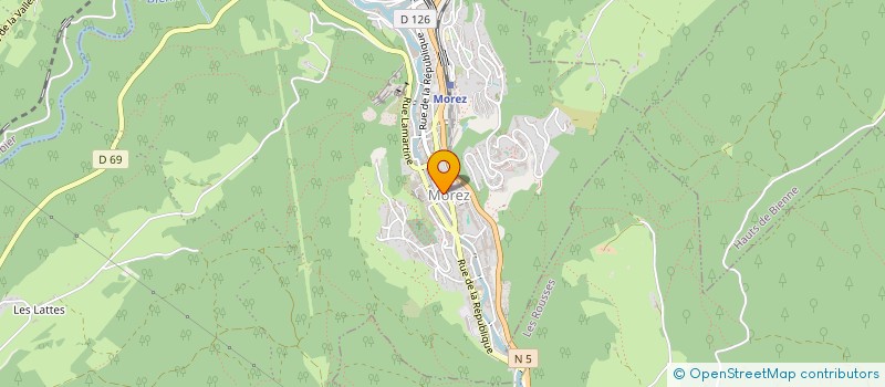 localisation de l'entreprise C.M.O  HAUTS DE BIENNE