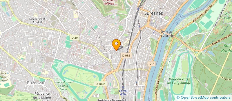 localisation de l'entreprise C.M.O.A. à SURESNES