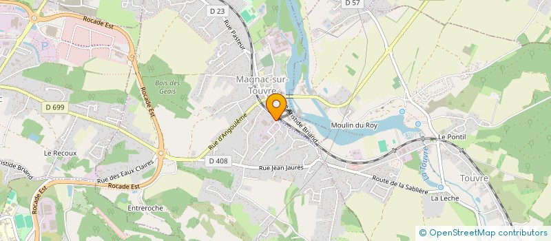 localisation de l'entreprise C.M.P. à MAGNAC-SUR-TOUVRE
