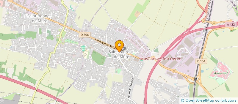 localisation de l'entreprise C.M.P.  SAINT-LAURENT-DE-MURE