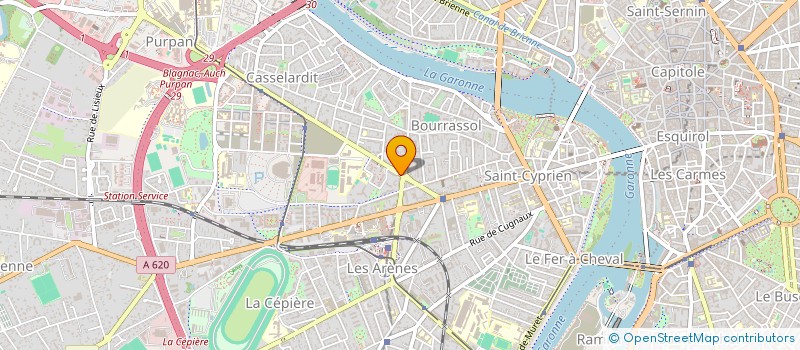 localisation de l'entreprise C.M.P.C à TOULOUSE